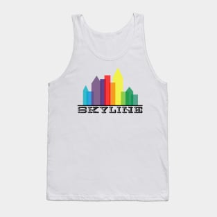 city skyline Tank Top